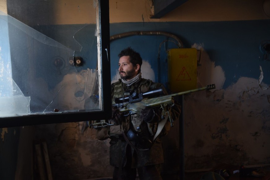 Guerre en Ukraine: Wali le sniper-star est de retour