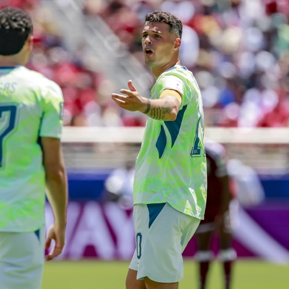 Granit Xhaka et les Suisses devront rebondir jeudi contre la Bosnie.