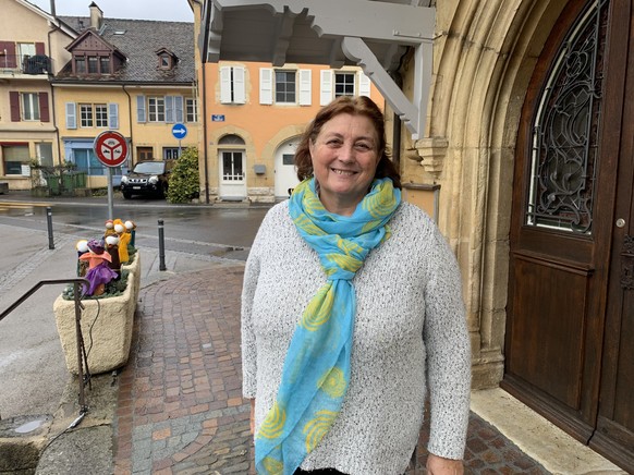 Christine Phébade, «permanente laïque» au temple de Cortaillod.