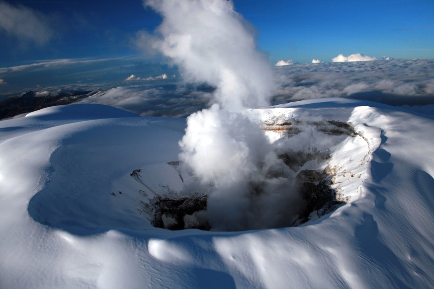 Colombie: le volcan Nevado del Ruiz menace d&#039;éruption