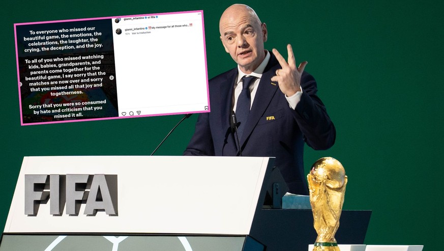 Infantino règle ses comptes 