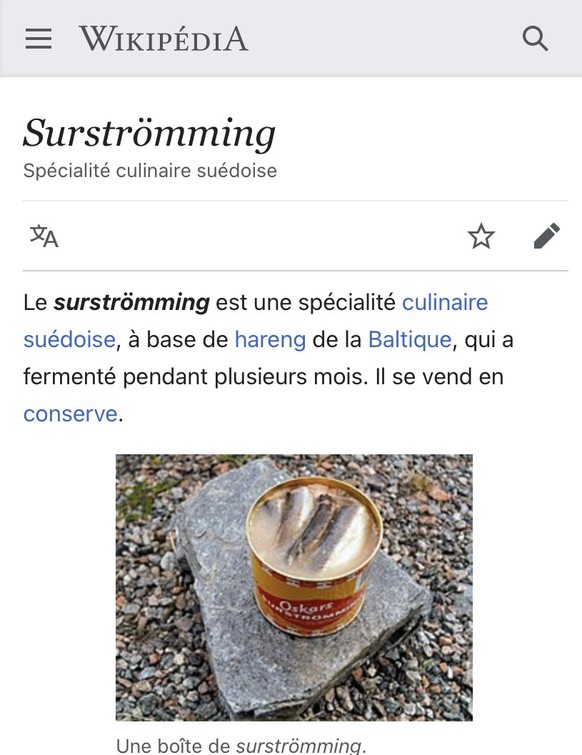 Le surströmming, cette spécialité culinaire suédoise qui teste les