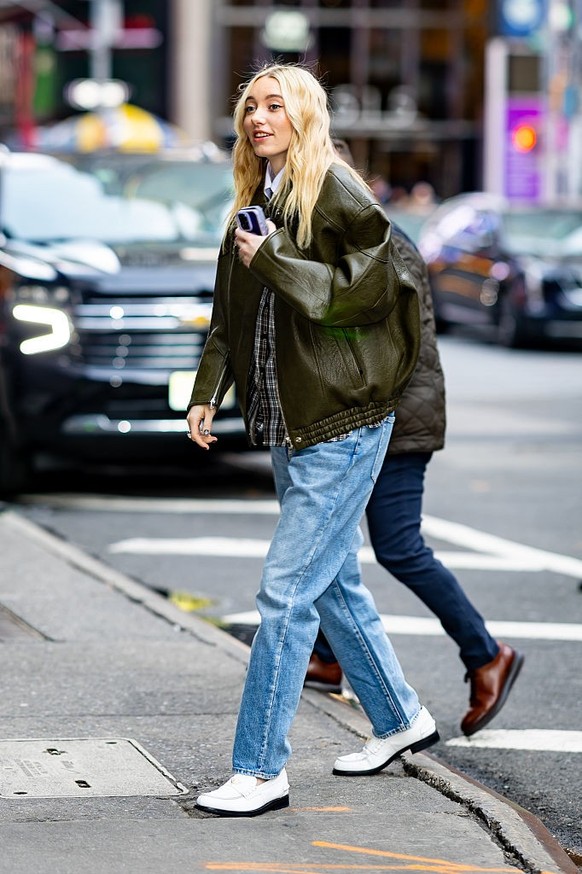 NEW YORK, NEW YORK - APRIL 16: Paige Bueckers is seen at 'Good Morning America' on April 16, 2025 in New York City. (Photo by The Hapa Blonde/GC Images)