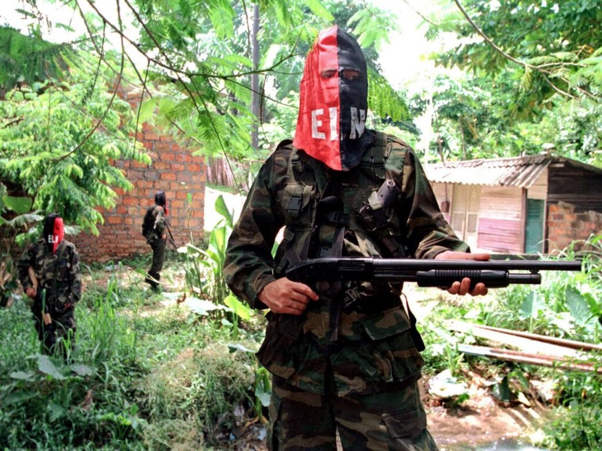 Après le désarmement des Forces armées révolutionnaires de Colombie (FARC, marxiste) en 2017, l&#039;ELN est devenue la guérilla de gauche la plus ancienne en Amérique (archives).