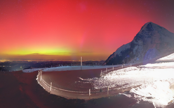 Une tempête solaire provoque des aurores boréales en Suisse