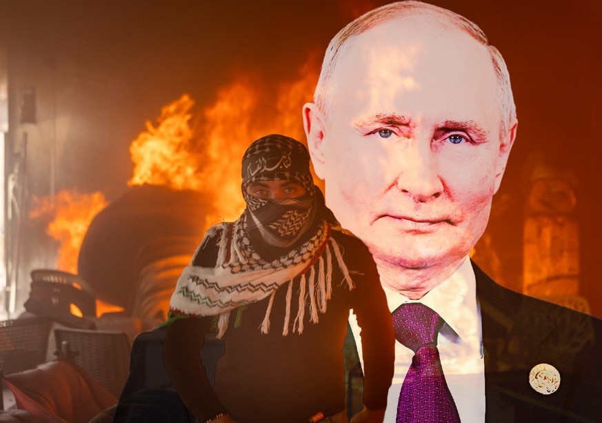 Poutine a intérêt à initier ou encourager le plus de guerres possibles.