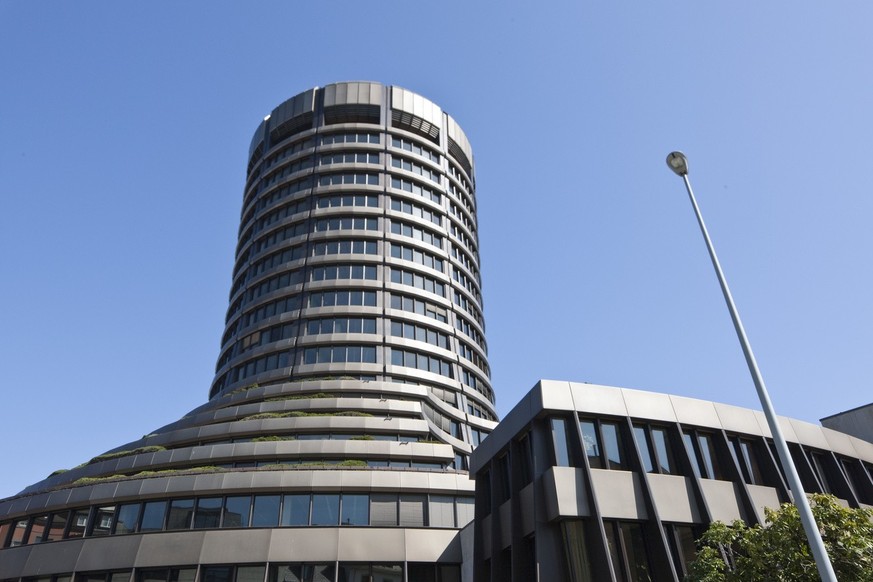 Headquarters of the Bank for International Settlements BIS, pictured on March 23, 2010 in Basel, Switzerland. (KEYSTONE/Martin Ruetschi)

Der Hauptsitz der Bank fuer Internationalen Zahlungsausgleich  ...