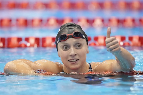 Katie Ledecky a toujours autant soif de victoires.