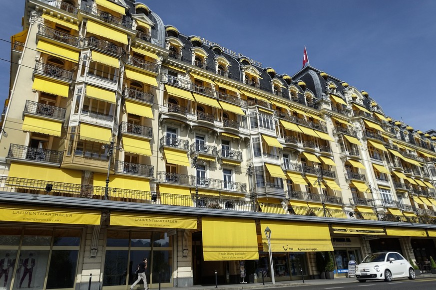 Montreux, Switzerland May 13, 2018 Montreux Palace Hotel