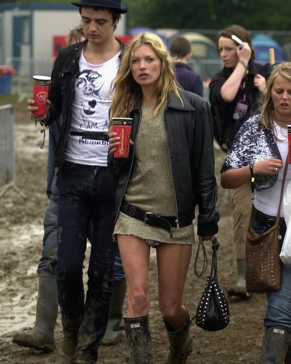 Pete Doherty et Kate Moss, l'ex-couple glam-trash par excellence.