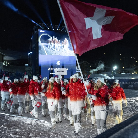 La délégation suisse à Livigno