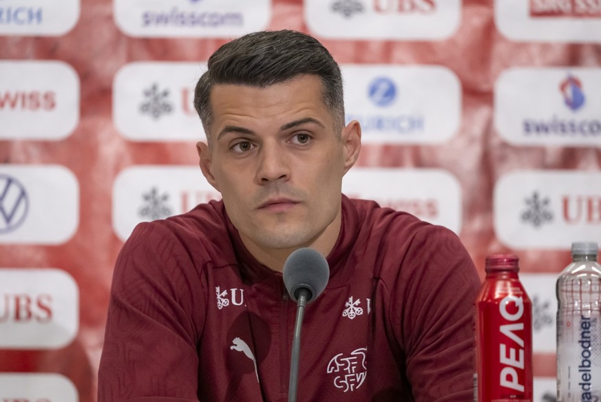 Xhaka lâche une petite bombe face aux journalistes