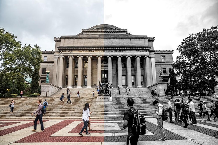 Columbia université étudiants bâtiment conservateurs Etats-Unis ségrégation