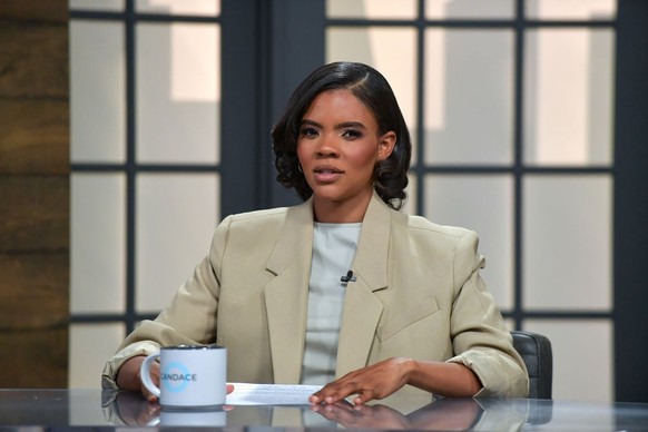NASHVILLE, TENNESSEE - APRIL 19: Candace Owens is seen on set of &quot;Candace&quot; on April 19, 2022 in Nashville, Tennessee. This episode will air Tuesday, April 26, 2022 (Photo by Jason Davis/Gett ...