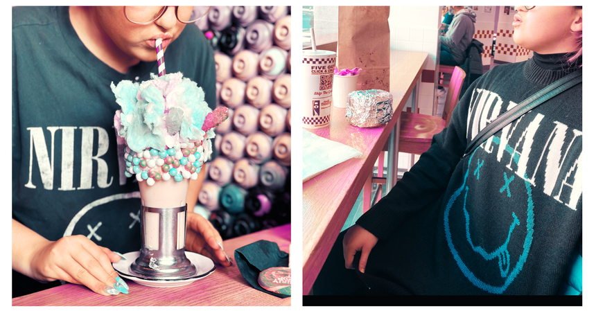Charlie, un milkshake, Nirvana.