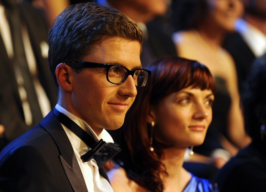 Simon Ammann et sa femme Yana.