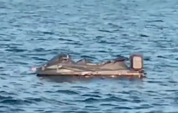 Le drone ukrainien développé à partir d&#039;un jet ski. L&#039;un des modèles de drone naval utilisés par Kiev. Plusieurs indices laissent penser que l&#039;Ukraine a frappé lundi le pont de Crimée à ...