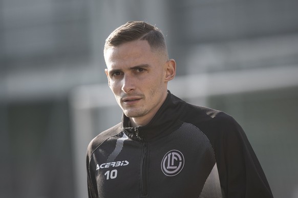 Dégradé saignant, regard déter', Mattia était en mission cette saison