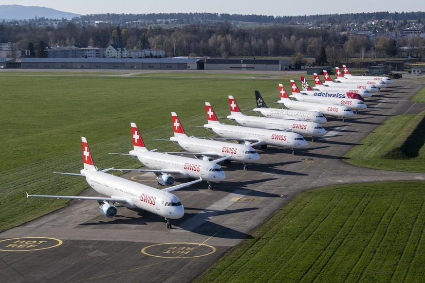 Les avions de SWISS ne peuvent plus décoller.