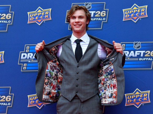 Gavin McKenna est le no 1 de la draft 2026