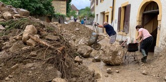 A Cressier, village meurtri: «On a cru qu'on allait mourir noyés»