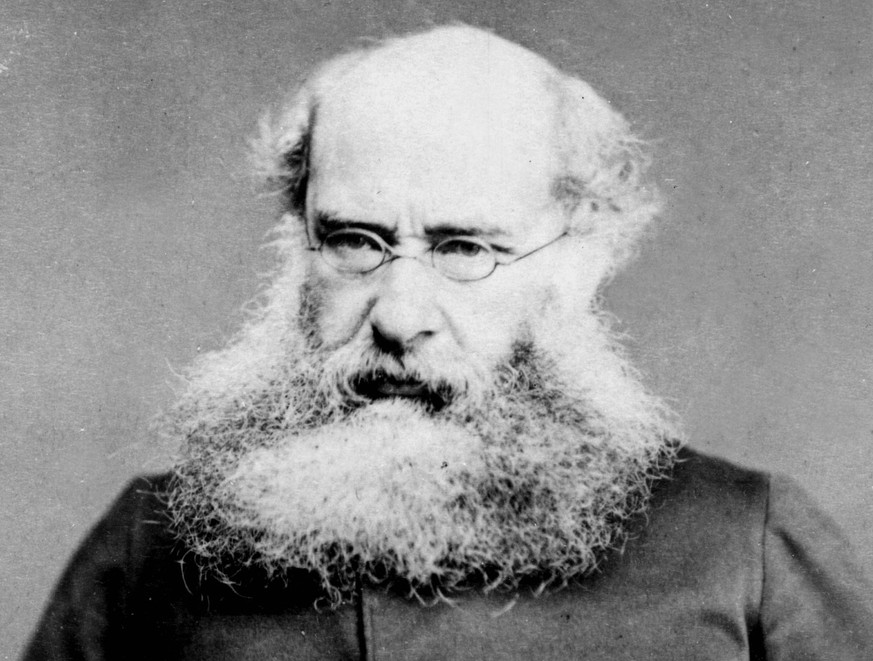 Anthony Trollope (1815-82), English novelist. Mono Print !AUFNAHMEDATUM GESCHÄTZT! UnitedArchives0762652