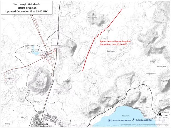 Volcan en Islande: éruption volcanique