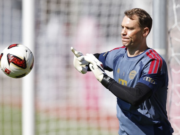 Manuel Neuer a repris l'entraînement avec le Bayern après la déception allemande en Coupe du monde.