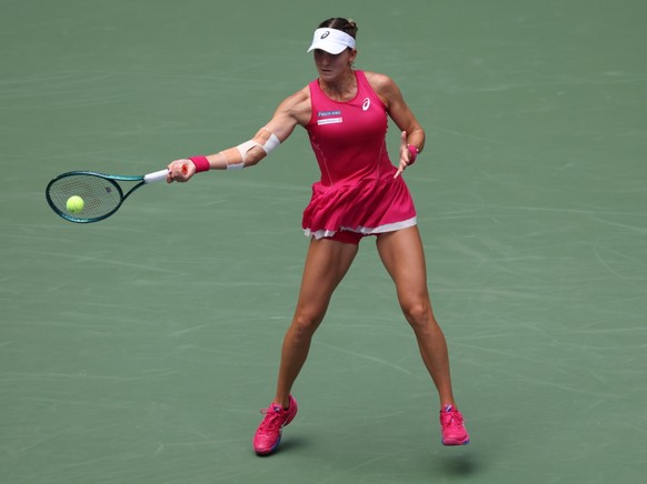 Rebeka Masarova (ici lors du dernier US Open) a été stoppée en quart de finale à Austin