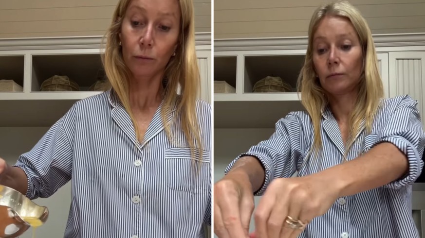 Ce geste de Gwyneth Paltrow en cuisine sidère les internautes