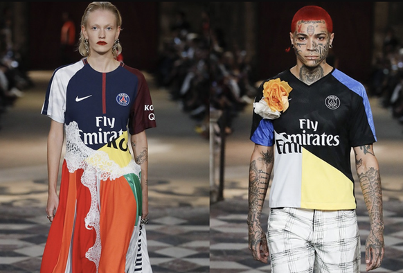 Le PSG a fusionné avec la marque française KOCHÉ.