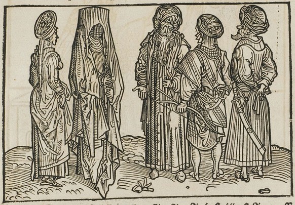Sarazenen
https://commons.wikimedia.org/wiki/File:Erhard_Reuwich_Sarazenen_1486.png?uselang=fr