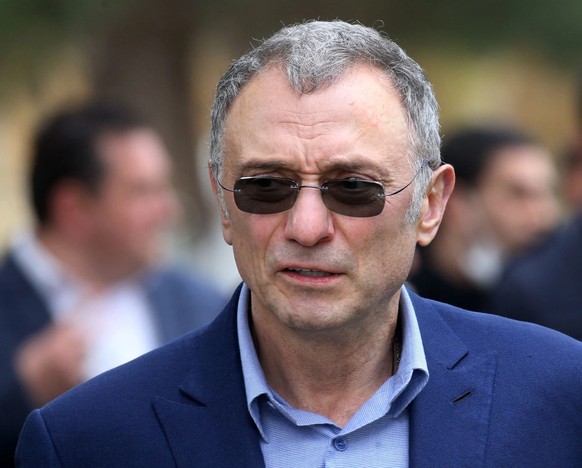 Le milliardaire Suleyman Kerimov lors de l'une de ses dernières apparitions publiques en Russie, en 2021.