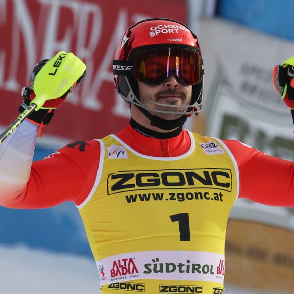 La satisfaction de Loïc Meillard après son podium