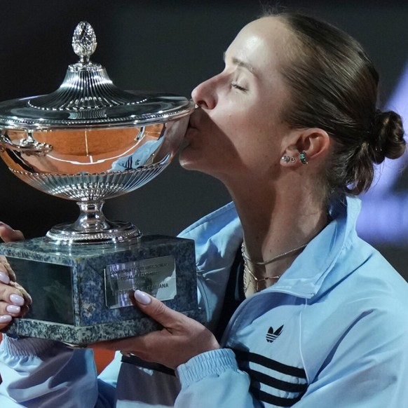 Elina Svitolina a triomphé pour la 3e fois à Rome