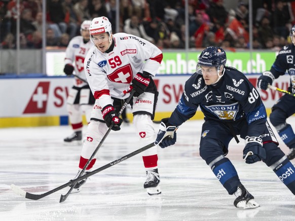 Dario Simion (à gauche) et les Suisses ont perdu leur trois matches à Zurich.