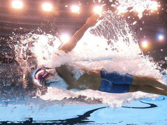 Noè Ponti a terminé 2e sur 200 m papillon samedi à Westmont