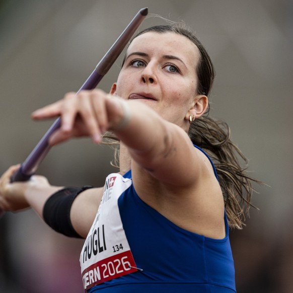Leonie Hügli a amélioré son record de Suisse du javelot à Lucerne