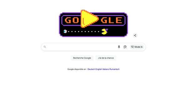 Google joue à PacMan à Halloween