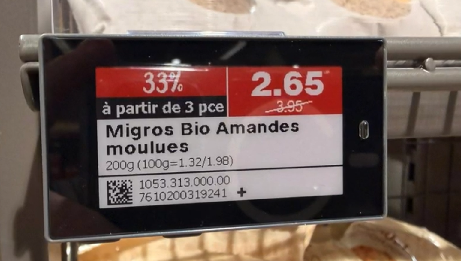 Migros-Rabattpreisschilder