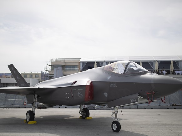 Les 36 F-35A doivent remplacer les 55 avions obsolètes de l&#039;armée suisse (archives).