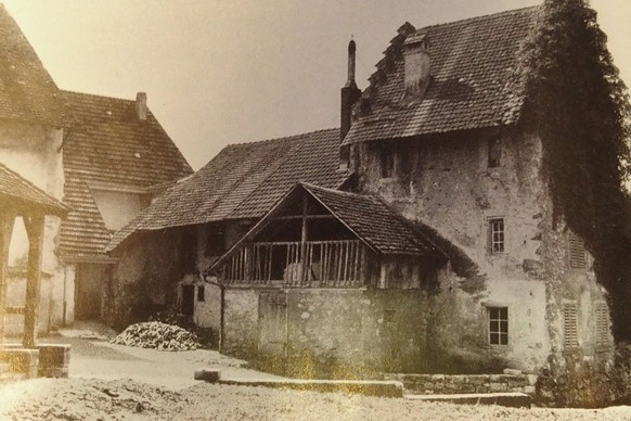 Le petit château était dans cet état lorsqu'il fut acquis en 1938 par la Société Pro Vindonissa et la Société historique du canton d'Argovie.
