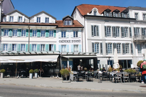 La Crêperie d'Ouchy, à Lausanne.