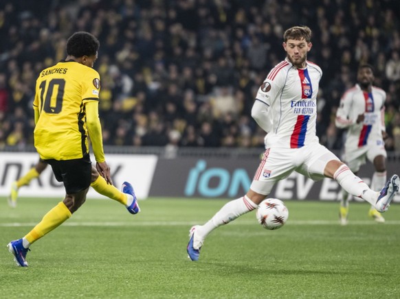 Alvyn Sanches marque, mais le but ne sera pas validé