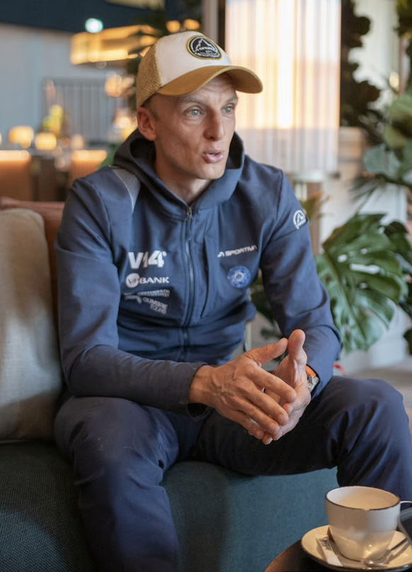 Karl Egloff affirme: «Je ne suis pas un alpiniste kamikaze.»