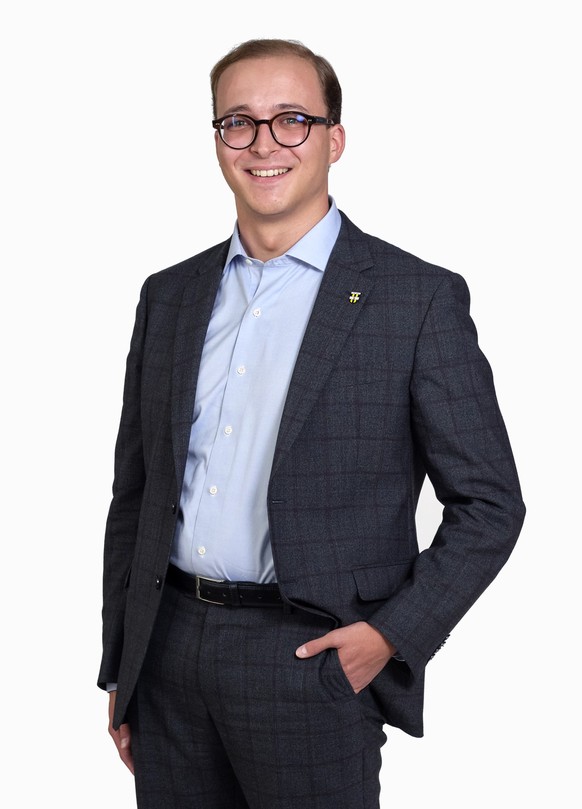 Corentin Jeanneret, maire de Saint-Imier dans le Jura bernois.