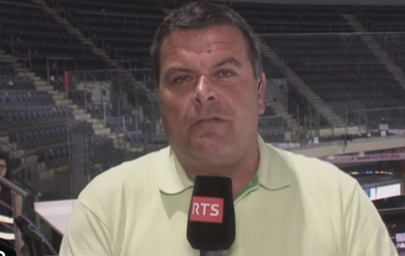 Laurent Bastardoz en plein direct.