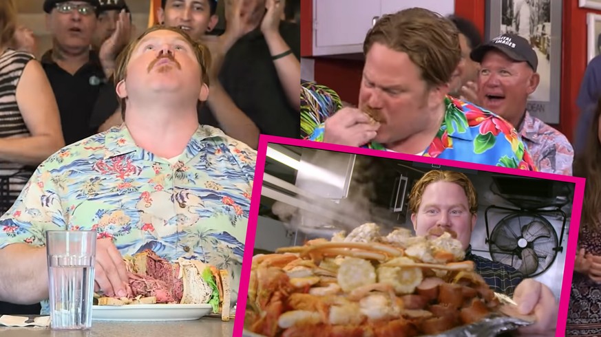 J’ai regardé Man vs Food et God Bless America!🤠
