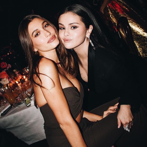 La photo entre Selena Gomez et Hailey Bieber qui avait choqué, en 2022.