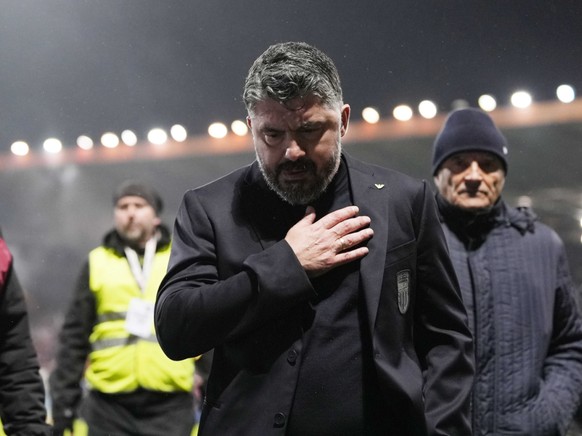 Gennaro Gattuso doit s'en aller, estime la presse italienne